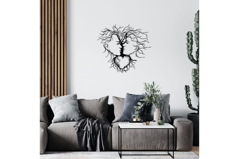 Intrigue Väggdekor - Svart - Inredning & dekor - Väggdekor - Skyltar - Plåtskylt