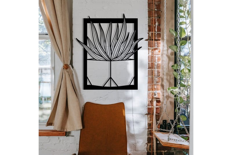 Lagom Väggdekor - Svart - Inredning & dekor - Väggdekor - Skyltar - Plåtskylt