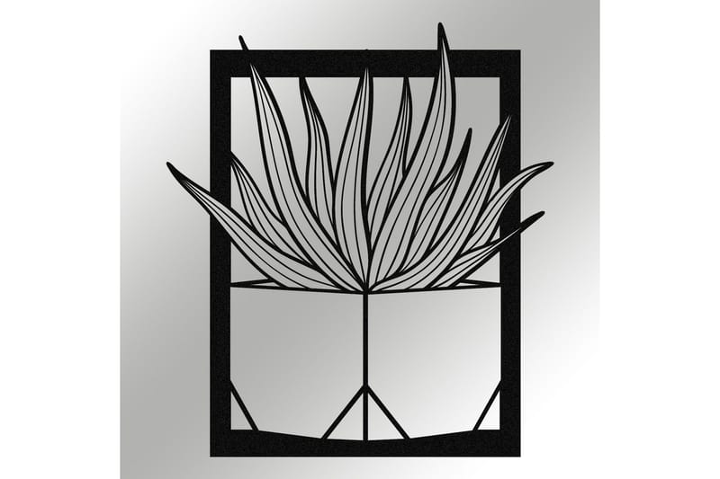 Lagom Väggdekor - Svart - Inredning & dekor - Väggdekor - Skyltar - Plåtskylt