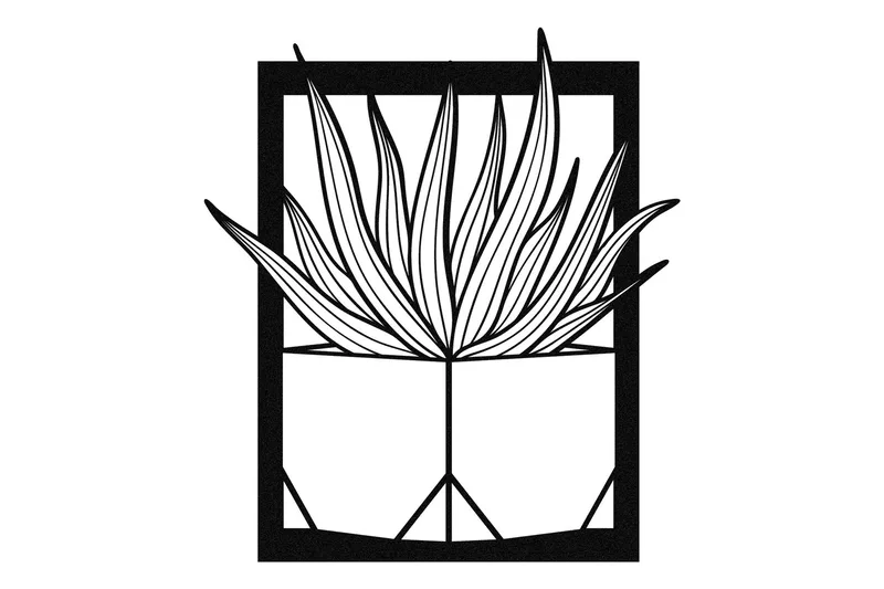 Lagom Väggdekor, Svart