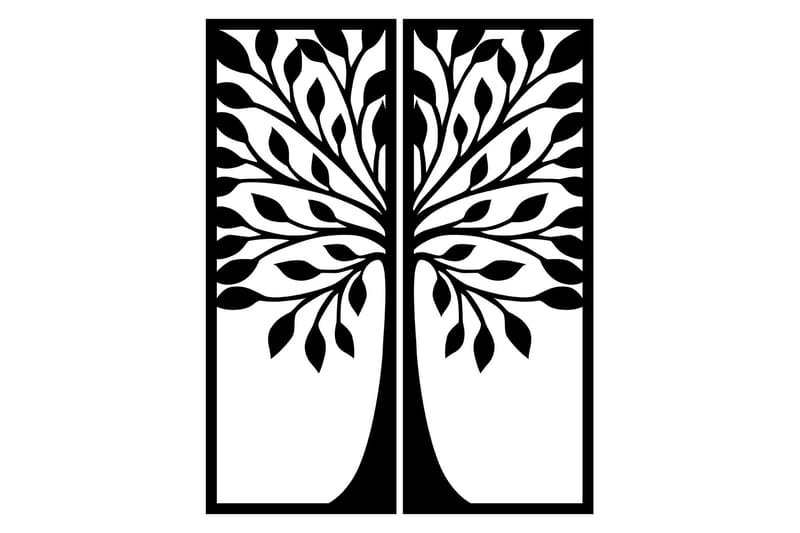 Legend Väggdekor, Svart