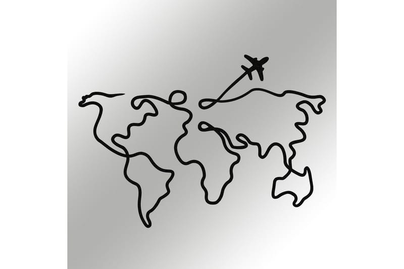 Mozzafiato Väggdekor - Svart - Inredning & dekor - Väggdekor - Skyltar - Plåtskylt