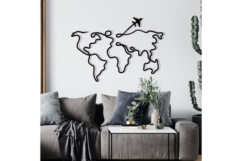 Mozzafiato Väggdekor - Svart - Inredning & dekor - Väggdekor - Skyltar - Plåtskylt