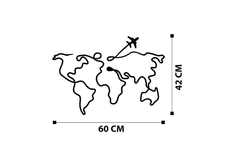 Mozzafiato Väggdekor - Svart - Inredning & dekor - Väggdekor - Skyltar - Plåtskylt