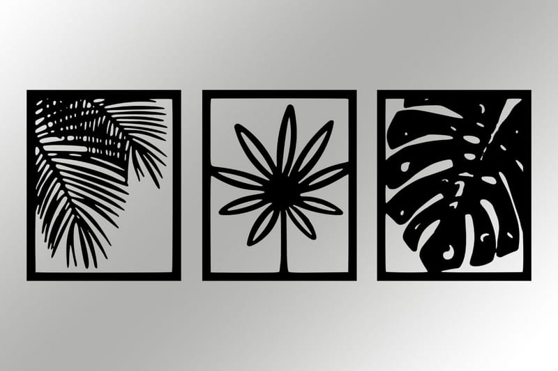 Mutena Väggdekor - Svart - Inredning & dekor - Väggdekor - Skyltar - Plåtskylt