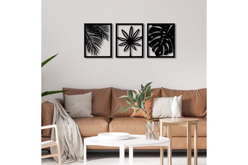 Mutena Väggdekor - Svart - Inredning & dekor - Väggdekor - Skyltar - Plåtskylt