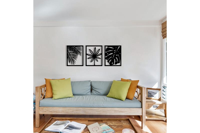 Mutena Väggdekor - Svart - Inredning & dekor - Väggdekor - Skyltar - Plåtskylt