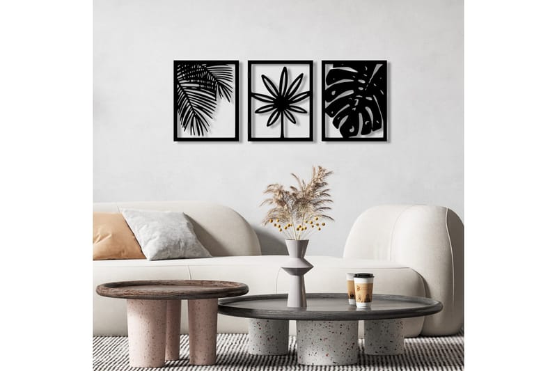 Mutena Väggdekor - Svart - Inredning & dekor - Väggdekor - Skyltar - Plåtskylt