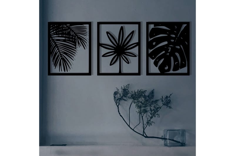 Mutena Väggdekor - Svart - Inredning & dekor - Väggdekor - Skyltar - Plåtskylt