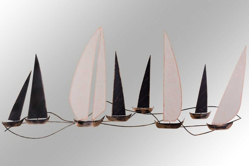 Ocean Väggdekor - Flerfärgad - Inredning & dekor - Väggdekor - Skyltar - Plåtskylt