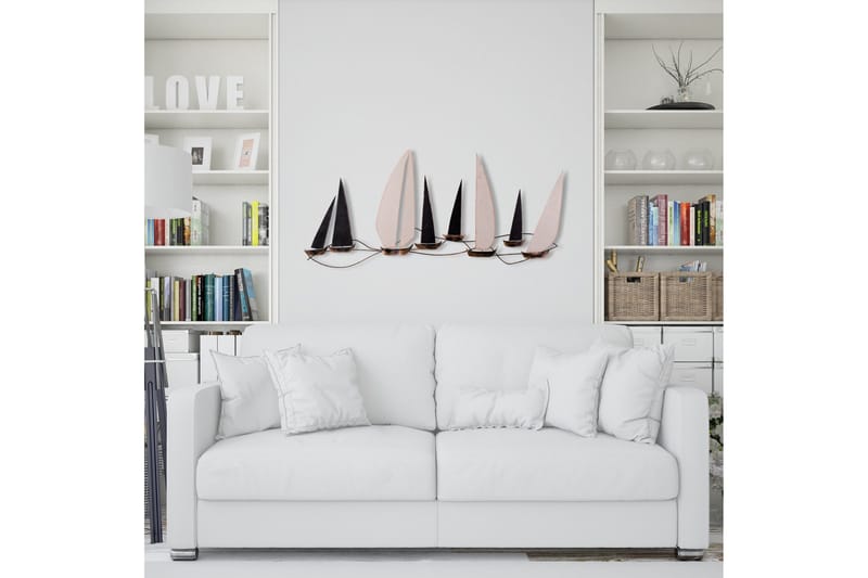 Ocean Väggdekor - Flerfärgad - Inredning & dekor - Väggdekor - Skyltar - Plåtskylt