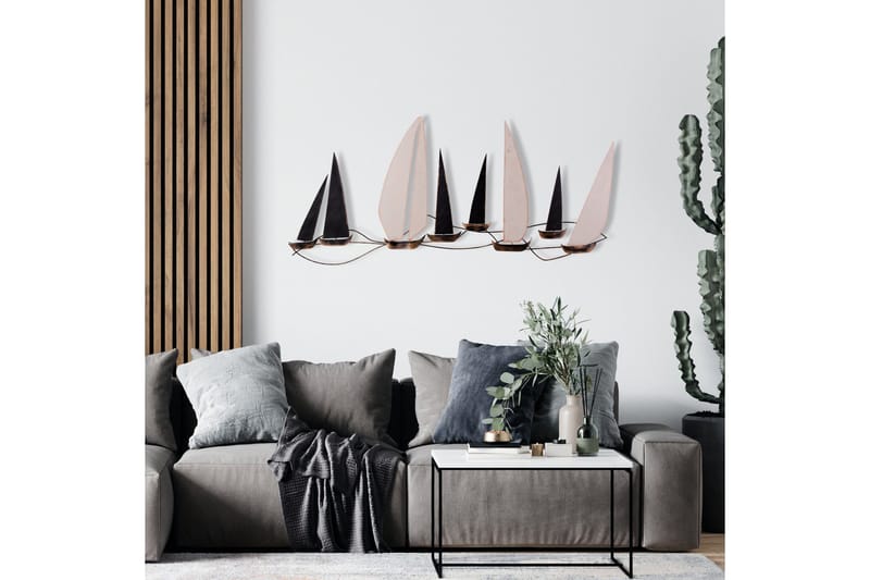 Ocean Väggdekor - Flerfärgad - Inredning & dekor - Väggdekor - Skyltar - Plåtskylt