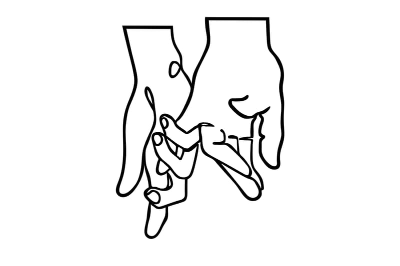 PINKY LOVE Väggdekor Svart - Inredning & dekor - Väggdekor - Skyltar - Plåtskylt