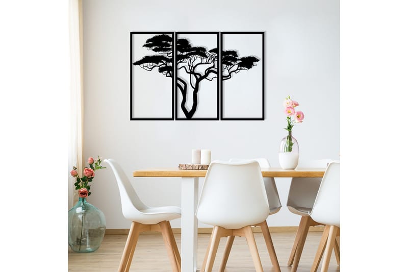 Plane tree Väggdekor - Svart - Inredning & dekor - Väggdekor - Skyltar - Plåtskylt