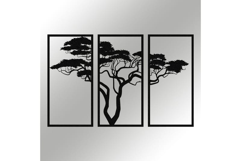 Plane tree Väggdekor - Svart - Inredning & dekor - Väggdekor - Skyltar - Plåtskylt