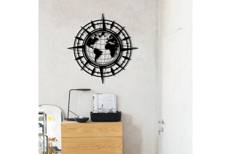 Real World Väggdekor - Svart - Inredning & dekor - Väggdekor - Skyltar - Plåtskylt