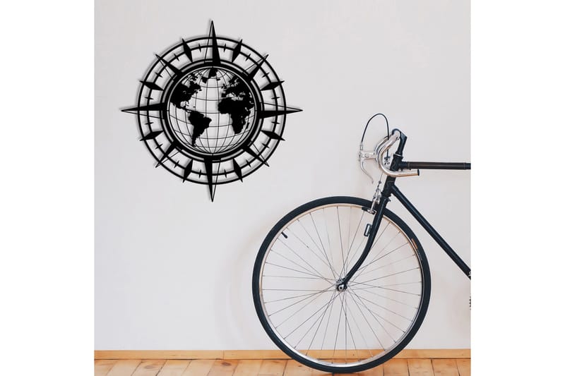 Real World Väggdekor - Svart - Inredning & dekor - Väggdekor - Skyltar - Plåtskylt