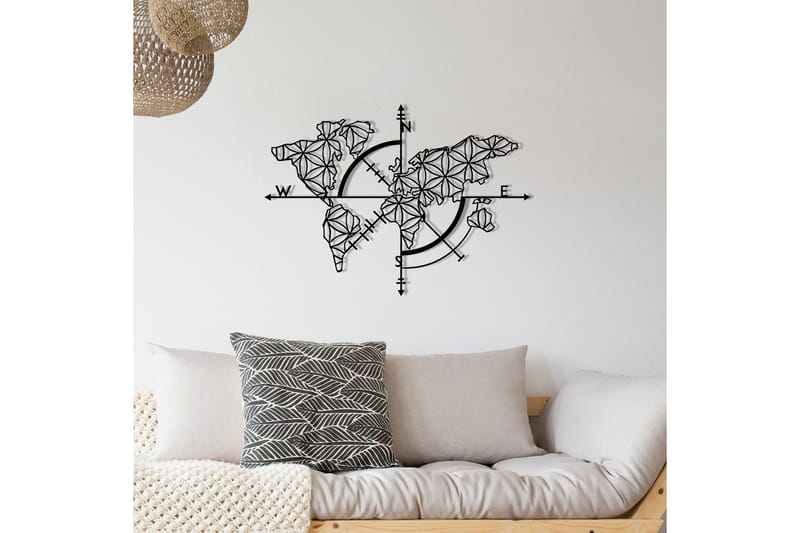 Ritorno Väggdekor - Svart - Inredning & dekor - Väggdekor - Skyltar - Plåtskylt