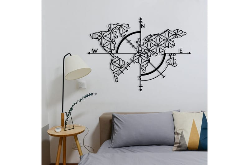 Ritorno Väggdekor - Svart - Inredning & dekor - Väggdekor - Skyltar - Plåtskylt