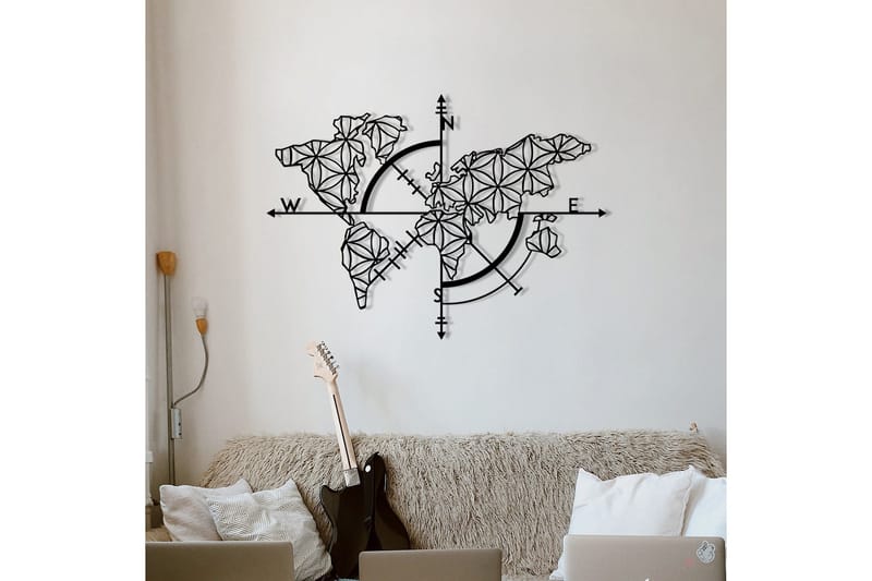 Ritorno Väggdekor - Svart - Inredning & dekor - Väggdekor - Skyltar - Plåtskylt