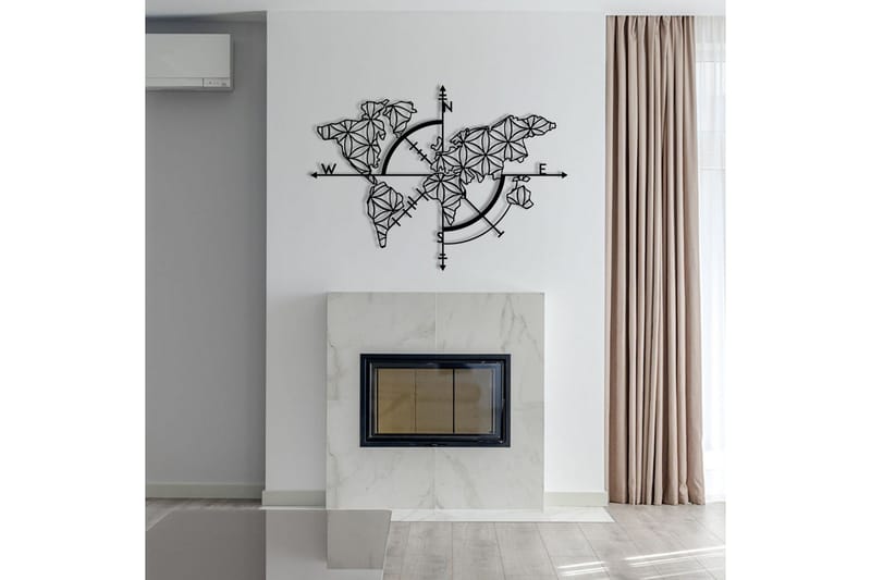 Ritorno Väggdekor - Svart - Inredning & dekor - Väggdekor - Skyltar - Plåtskylt