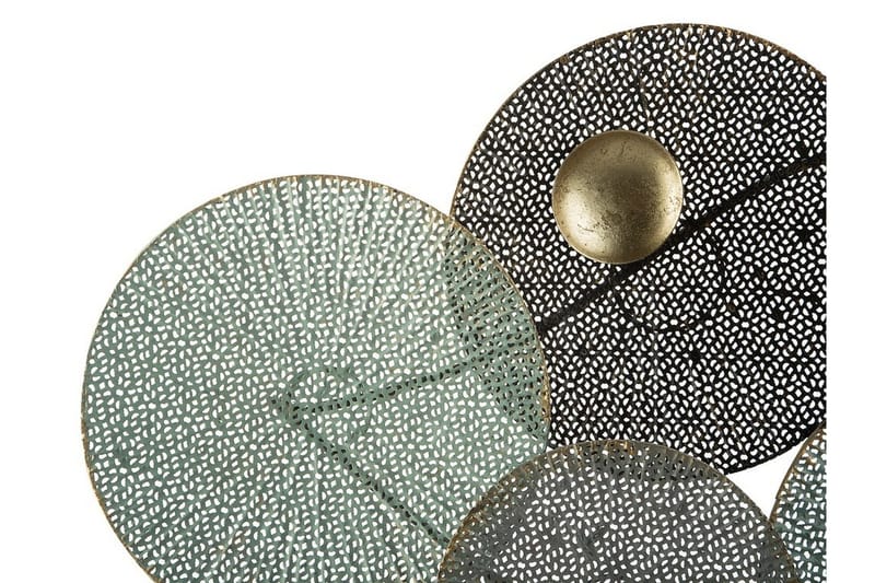 Rubidium Väggdekoration Med Snäckor 91 cm - Grön - Inredning & dekor - Väggdekor - Skyltar - Plåtskylt