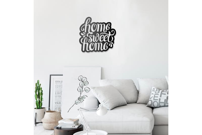 Salechard Skylt 47x50 cm VP Spain - Metall/Svart - Inredning & dekor - Väggdekor - Skyltar - Plåtskylt