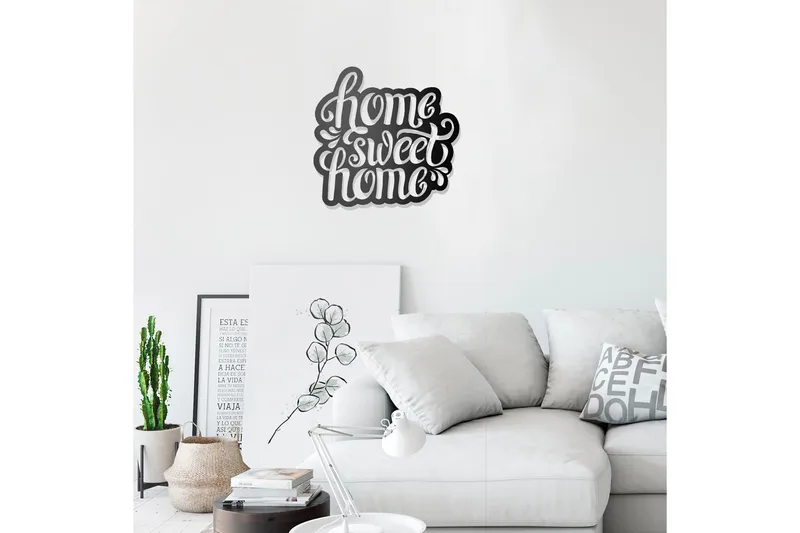 Salechard Skylt 47x50 cm VP Spain - Metall/Svart - Inredning & dekor - Väggdekor - Skyltar - Plåtskylt