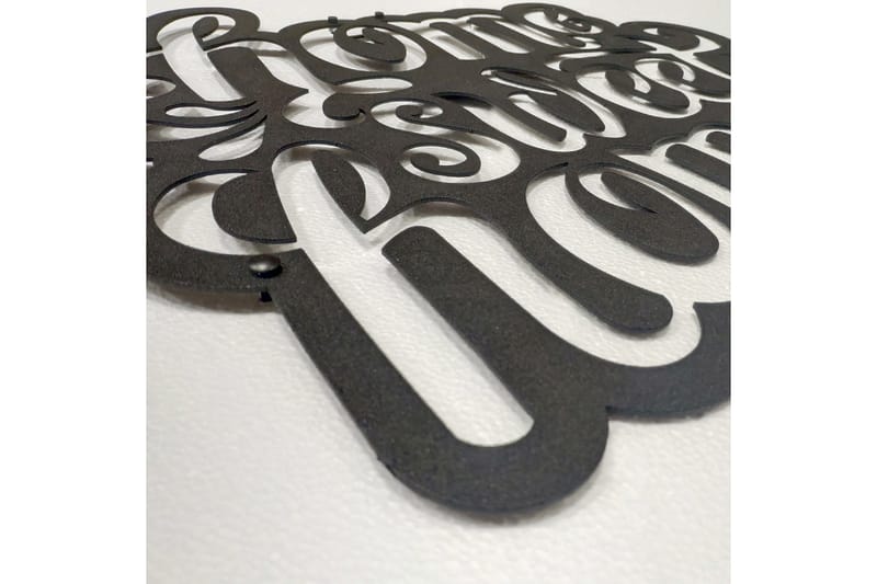 Salechard Skylt 47x50 cm VP Spain - Metall/Svart - Inredning & dekor - Väggdekor - Skyltar - Plåtskylt