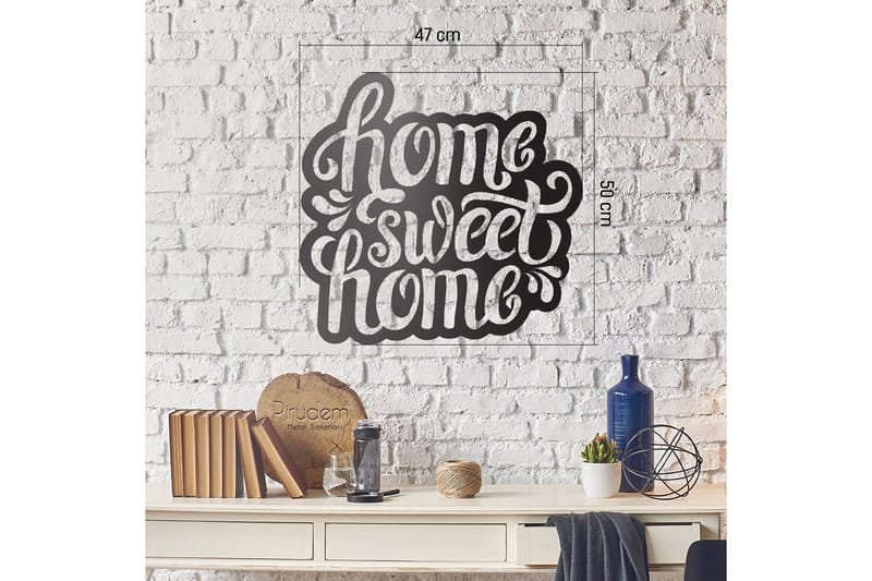 Salechard Skylt 47x50 cm VP Spain - Metall/Svart - Inredning & dekor - Väggdekor - Skyltar - Plåtskylt