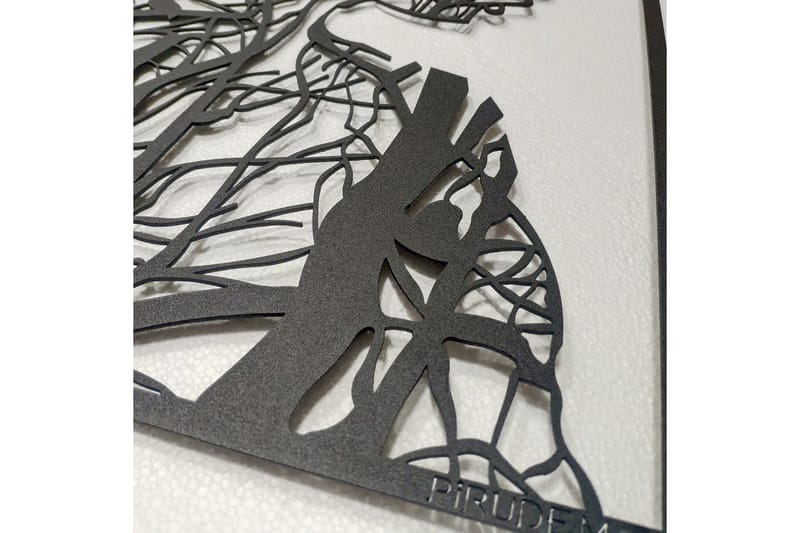 Salechard Skylt 48x70 cm VP Spain - Metall/Svart - Inredning & dekor - Väggdekor - Skyltar - Plåtskylt