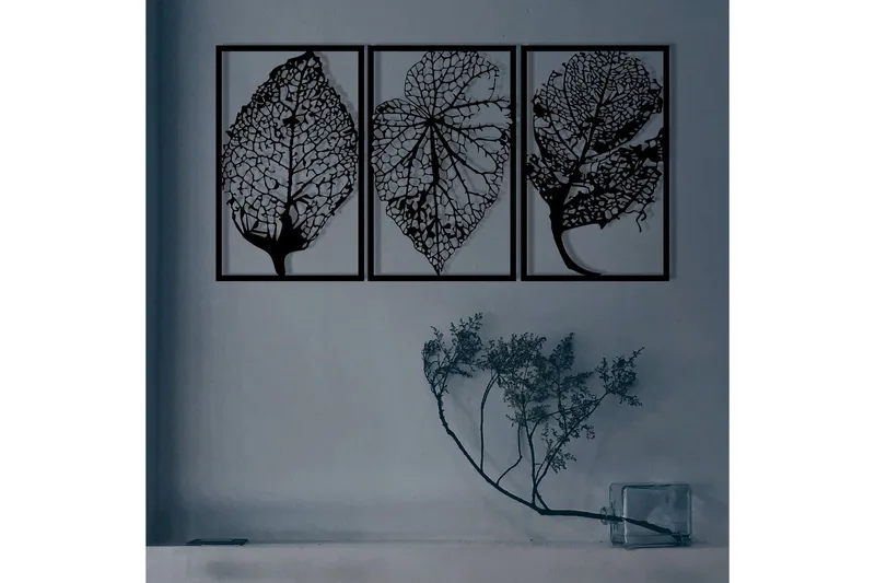 Saye Väggdekor - Svart - Inredning & dekor - Väggdekor - Skyltar - Plåtskylt