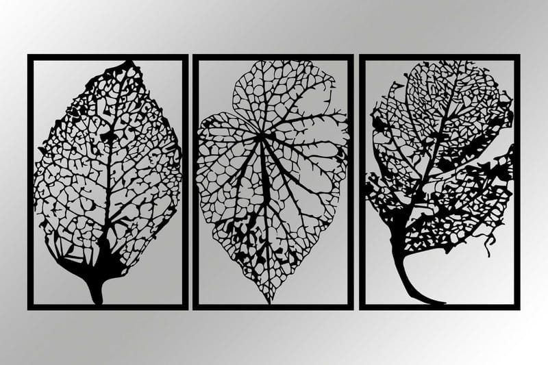 Saye Väggdekor - Svart - Inredning & dekor - Väggdekor - Skyltar - Plåtskylt