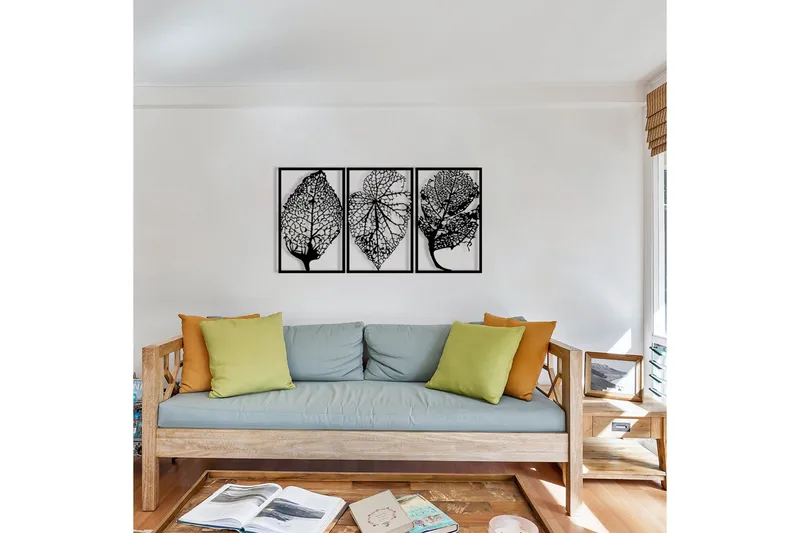 Saye Väggdekor - Svart - Inredning & dekor - Väggdekor - Skyltar - Plåtskylt