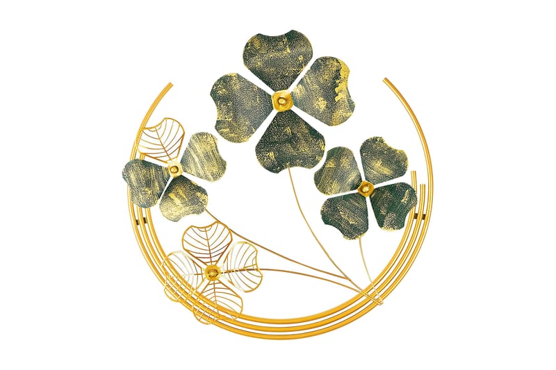 SHIHEZI Väggdekor Grön/Guld - Inredning & dekor - Väggdekor - Skyltar - Plåtskylt