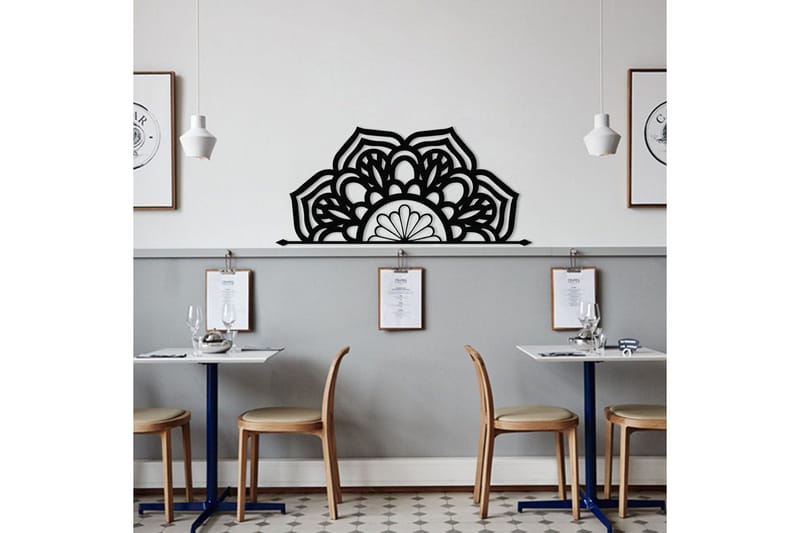 Siena Väggdekor - Svart - Inredning & dekor - Väggdekor - Skyltar - Plåtskylt