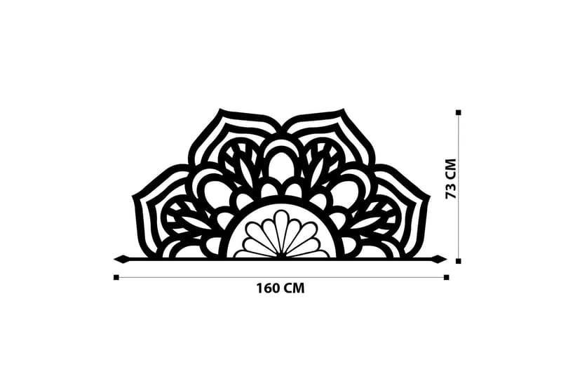 Siena Väggdekor - Svart - Inredning & dekor - Väggdekor - Skyltar - Plåtskylt