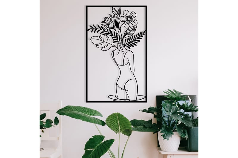 Spring in the Head Väggdekor - Svart - Inredning & dekor - Väggdekor - Skyltar - Plåtskylt