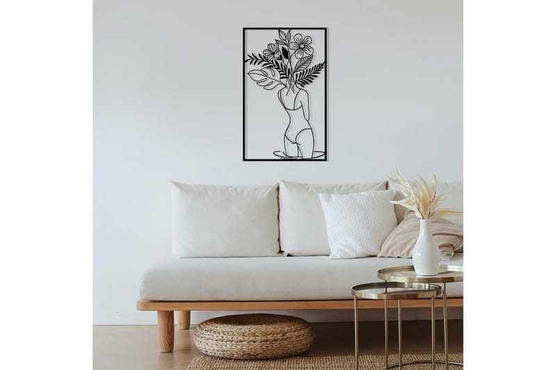 Spring in the Head Väggdekor - Svart - Inredning & dekor - Väggdekor - Skyltar - Plåtskylt