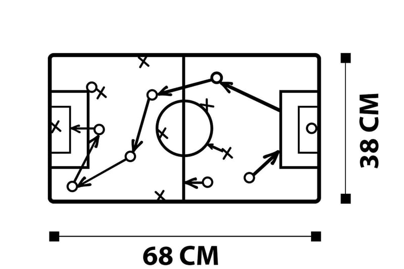 Strategy Väggdekor - Svart - Inredning & dekor - Väggdekor - Skyltar - Plåtskylt