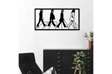 The Beatles Väggdekor - Svart - Inredning & dekor - Väggdekor - Skyltar - Plåtskylt