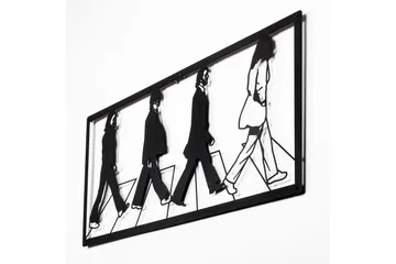 The Beatles Väggdekor - Svart - Inredning & dekor - Väggdekor - Skyltar - Plåtskylt