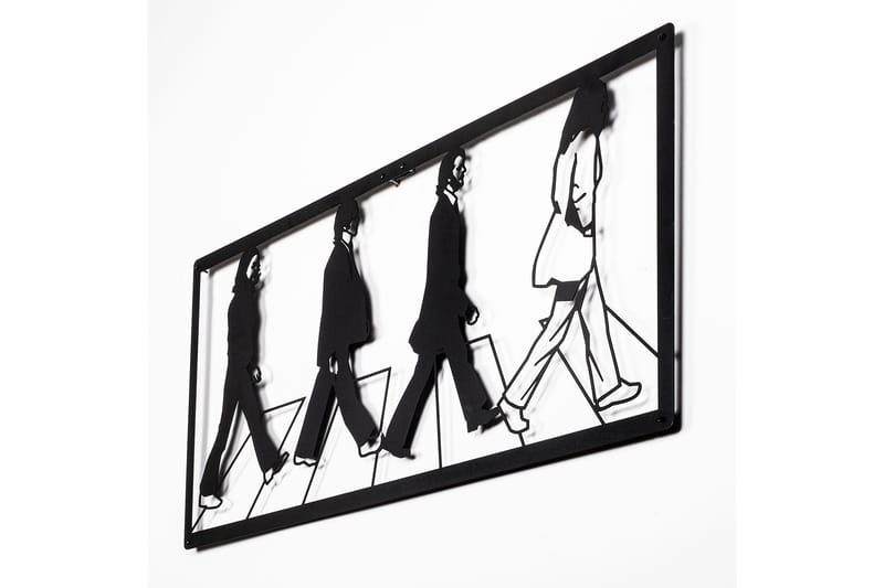 The Beatles Väggdekor - Svart - Inredning & dekor - Väggdekor - Skyltar - Plåtskylt