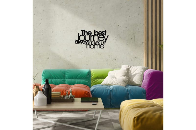 The Best Lourney Always Väggdekor - Svart - Inredning & dekor - Väggdekor - Skyltar - Plåtskylt