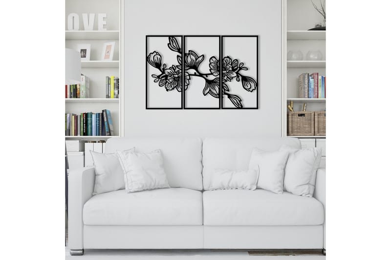 Utopia Väggdekor - Svart - Inredning & dekor - Väggdekor - Skyltar - Plåtskylt