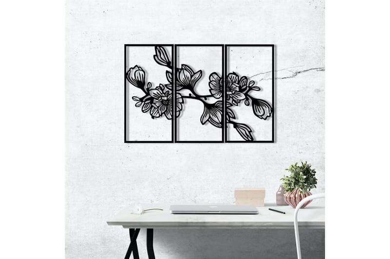 Utopia Väggdekor - Svart - Inredning & dekor - Väggdekor - Skyltar - Plåtskylt