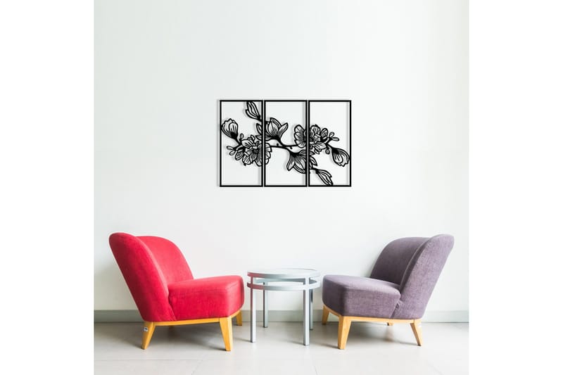 Utopia Väggdekor - Svart - Inredning & dekor - Väggdekor - Skyltar - Plåtskylt