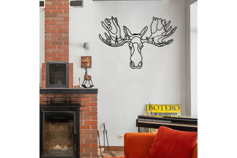 Vaveyla 2 Väggdekor - Svart - Inredning & dekor - Väggdekor - Skyltar - Plåtskylt