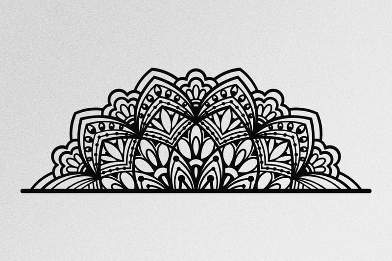 Vaveyla Väggdekor - Svart - Inredning & dekor - Väggdekor - Skyltar - Plåtskylt