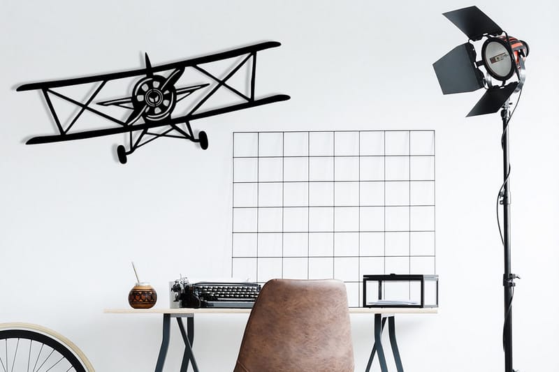 Vecihi Väggdekor, Svart